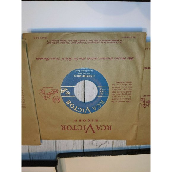 RCA Victor Musical Smart Set Band Marches Spring Garden Band 3 Records - Picture 4 of 12